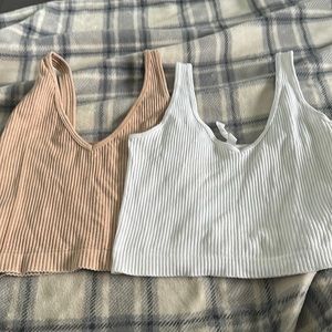 Cute Aura rope pack of two, White and tan